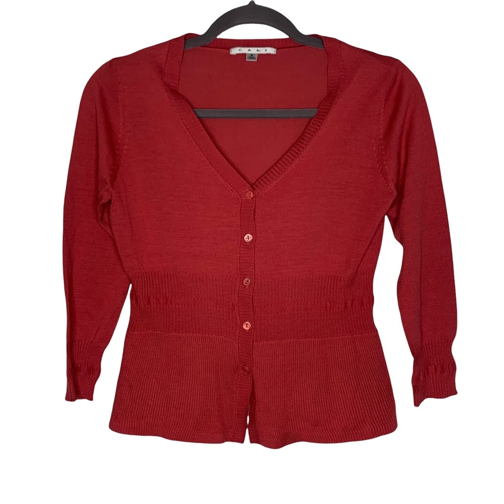 CAbi Silk/Cotton Cardigan